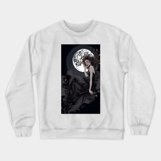 Moon Goddess Crewneck Sweatshirt